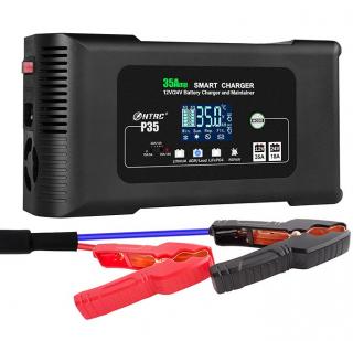 Autonabíječka P35 12V/ 24V 35A Lithium, LiFePO4, Pb (GEL, AGM, SLA, WET, EFB, Flooded)