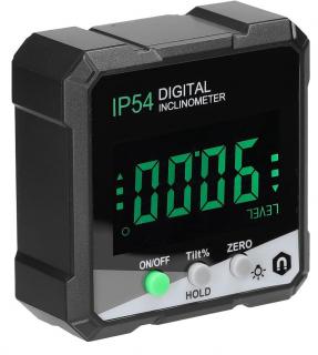 BH4 digitální úhloměr/ vodováha s magnetickou základnou a LCD displejem