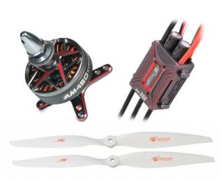 Combo AM480 600kv, ESC-AM66A, 2x vrtule 13x6.5