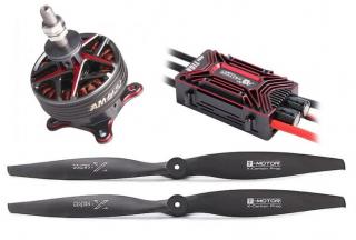 Combo AM600 555kv, ESC-AM116, vrtule 16x8 karbon