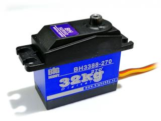 *Digitální robotické servo 5525-360 56g/0,14s/25kg/1x360° BH Servo