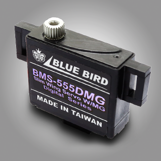 Digitální servo BMS-555DMG 19,5g/0,13s/4,7kg Blue Bird servo