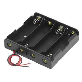 Držák baterie akumulátoru li-ion 4x18650