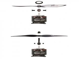 Elektromotor BPP 4D 1500kv+16A ESC + 2x4D vrtule 8.5x4.2 -  Combo T-Motor