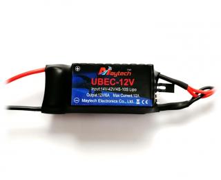 Externí spínaný stabilizátor 12V/ 6A, max 10A (UBEC) Maytech