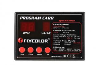 Flycolor programovací karta BOAT