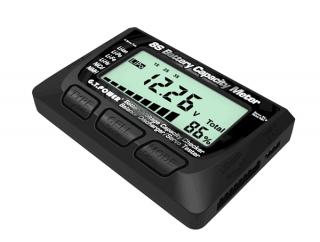 G.T. Power 8S - měřič napětí, kapacity, balancování, servo tester