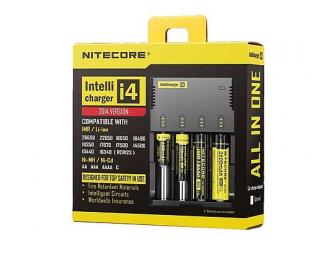 Inteligentní nabíječka baterií NITECORE i4 4x, Li-Ion, Ni-MH, Ni-Cd