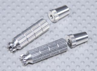 Koncovka páky vysílače M3 -JR TX 29,5mm - stříbrná