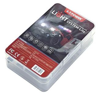 LED světelný systém G.T. Power Lite verze pro Traxxas TRX-4 Defender