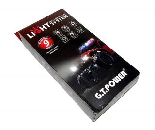 LED světelný systém G.T. Power pro Traxxas TRX-4 Defender