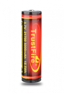 Li-ion Baterie TrustFire 21700 5000mAh 1C s PCB (Buttom Top)