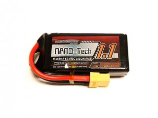 Li-pol baterie 1100mAh 3S 60C (120C) Bighobby-NANO Tech