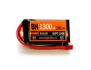 Li-pol baterie 1300 mAh 3S 120C (240C) BH Power