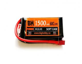Li-pol baterie 1500 mah 3S 60C (120C) BH Power