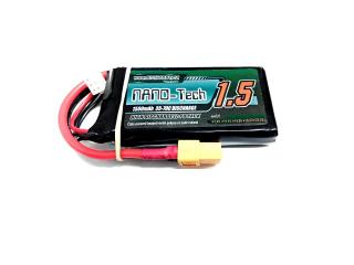 Li-pol baterie 1500mAh 2S 35C (70C) Bighobby-NANO Tech
