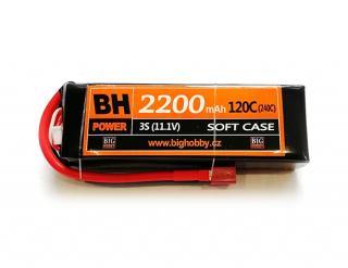 Li-pol baterie 2200 mah 3S 120C (240C) BH Power
