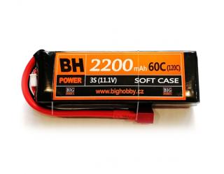 Li-pol baterie 2200 mah 3S 60C (120C) BH Power