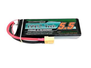 Li-pol baterie 5500mAh 2S 35C (70C) Bighobby-NANO Tech