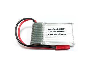 Li-pol baterie  600mAh 1S 20C (30C) (C) Bighobby-NANO Tech