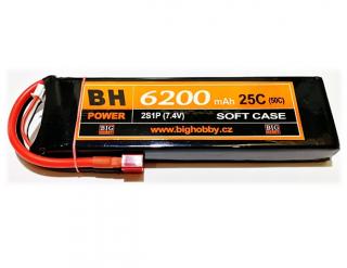 Li-pol baterie 6200 mAh 2S 35C (50C) BH Power