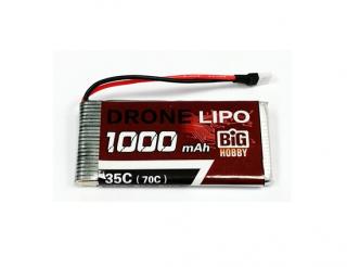 Li-pol baterie DRONE LIPO 1000mAh 1S 35C (70C)
