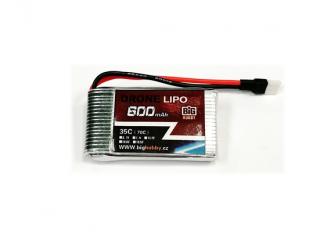Li-pol baterie DRONE LIPO 600mAh 1S 35C (70C)