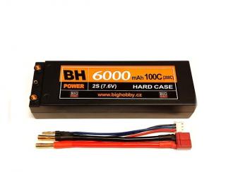 Li-pol baterie Graphene HV 6000 mAh 2S 100C (200C) HC (A) BH Power