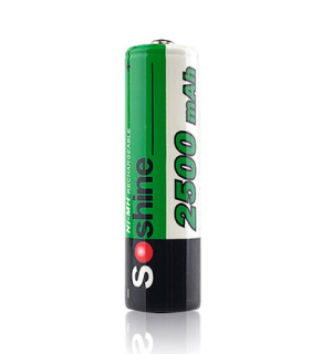 Nabíjecí baterie NiMh AA 1,2V 2500mAh - Soshine