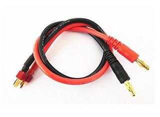 Nabíjecí kabel 20cm/ 14AWG - 4mm bullet/ T- Dean samec