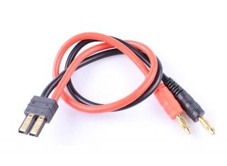 Nabíjecí kabel 20cm/ 14AWG - 4mm bullet/ Traxxas samec