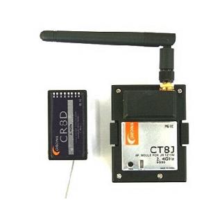 Přijímač s modulem do vysílače Corona 2.4GHz modul CT8J+CR8D pro JR (DSSS)