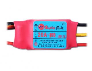 Regulátor otáček 20A SUNRISE Model LBEC- 2A