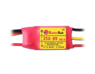 Regulátor otáček 25A SUNRISE Model SBEC - 3A