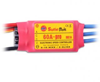 Regulátor otáček 60A SUNRISE Model SBEC - 6A