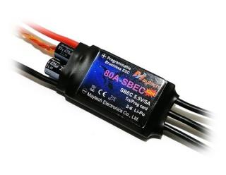 Regulátor otáček 80A Maytech FP32- FALCON Pro 32bit-SBEC