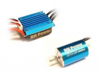 Střídavý elektromotor 2435 4800kv+25A pro RC auta Combo BH Power