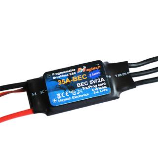 Střídavý regulátor rychlosti 5V/2A Maytech MT35A HE-ECO-BEC, 2-3S
