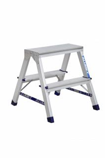 Alumet, schůdky 2 x 2 , 2 stupně