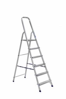Alumet, schůdky 5+1, 6 stupňů