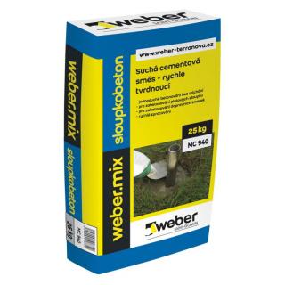 Betonová směs Weber.mix sloupkobeton, 25kg