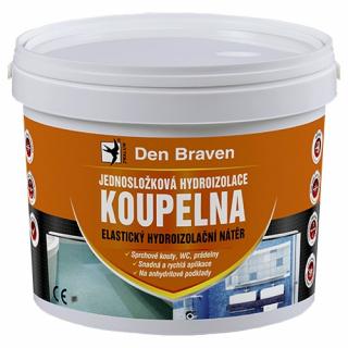 DEN BRAVEN | Jednosložková hydroizolace KOUPELNOVÁ - 5KG