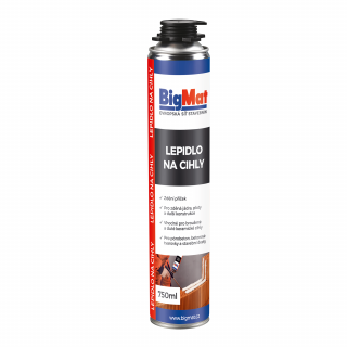 DEN BRAVEN | Montážní pěna na cihly | BigMat | 750 ml | pistole