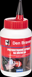 DEN BRAVEN | Polyuretanové lepidlo na dřevo D4 250ml