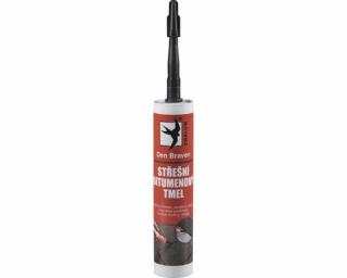 Den Braven | střešní bitumenový tmel | 310 ml