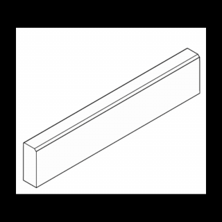 DITON | Obrubník parkový 100 x 20 x 8 cm přírodní