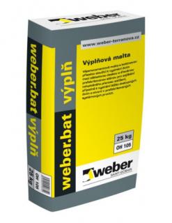 Expanzní výplňová malta Weberbat výplň, 25kg