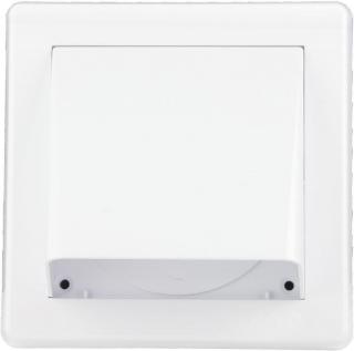 Haco | Větrací mřížka gravitační - klapka 150x150 GK/100 bílá