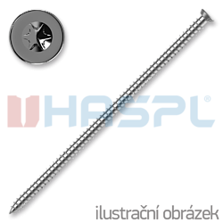 Hašpl | Okenní šroub 7,5x82 | ZHD TX30 | ZB | závit celý