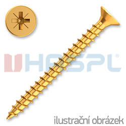 Hašpl | Vrut univerzální | 5,0x70 | ZHH PZ2 ZZ | závit celý